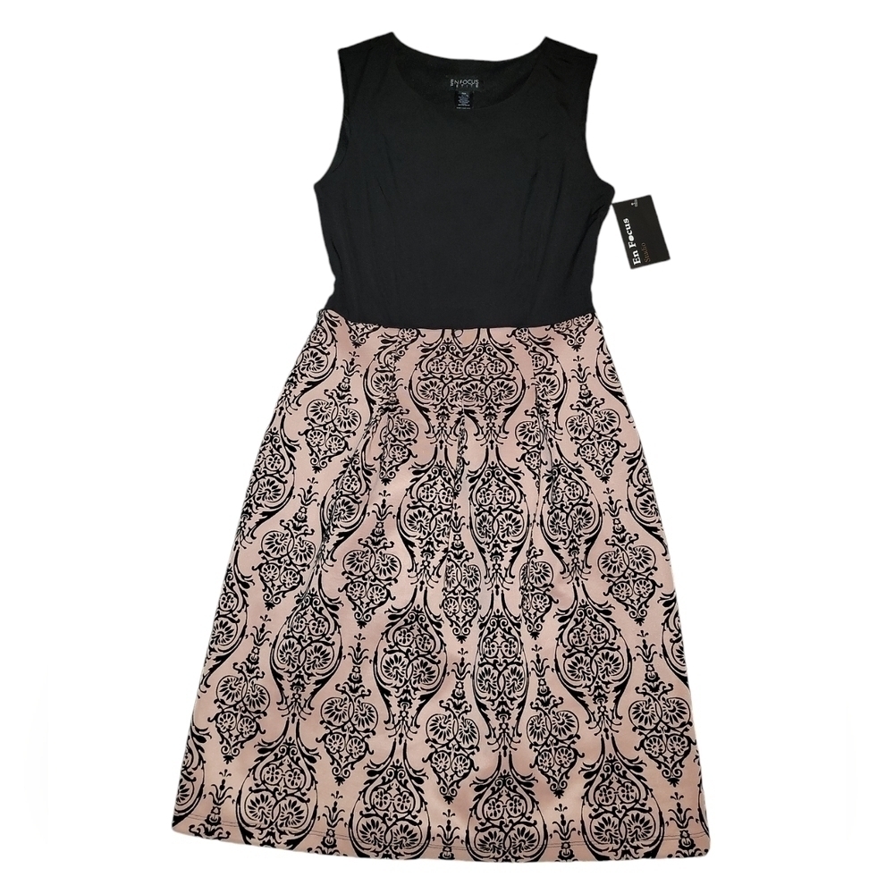 Woman's Sleeveless Dress By Enfocus Petite Brand New With Tags